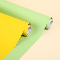 Papier peint auto-adhésif en tissu non tissé pour décoration intérieure, motif floral européen, épaissi, résistant à l'humidité et imperméable