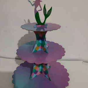 Soporte de 3 Niveles para Cupcakes y Postres, Personalizable para Bodas y Fiestas - Product Image 3