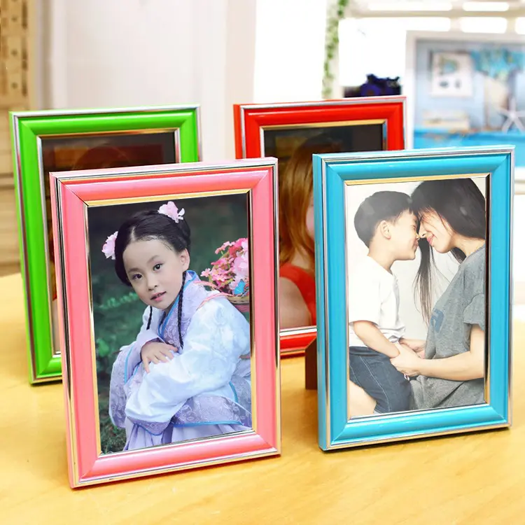 Home Decoratie Moderne Kleine Souvenir Baby Foto Plastic Frames