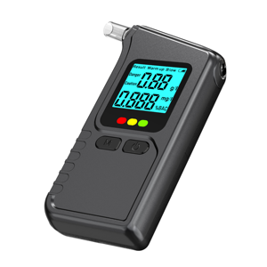 Détecteur d'alcool portable haute précision, piles AA. Grand écran LCD. Annonce vocale. Appareil de test pour les personnes ivres. - Product Image 1