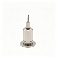 Connecteur de câble de suspension pour éclairage, pince de suspension de plafond, ajusteur en laiton, accessoire de quincaillerie pour l'installation de lampes commerciales