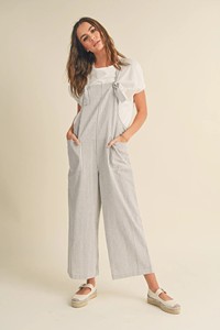 <span class=keywords><strong>Tuta</strong></span> da Maternità a Righe in <span class=keywords><strong>Lino</strong></span>, Pantaloni Casual per Donne in Allattamento, Abbigliamento Premaman - Product Image 3