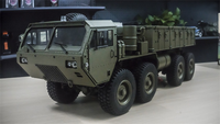 2.4G sans fil 1/12 rapport 4X4 roue motrice camion militaire remorque modèle 8RC télécommande jouet