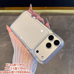 Coque de téléphone souple transparente et élégante pour <span class=keywords><strong>iPhone</strong></span> X/XS à 17 Pro, XR/11 à 17 Pro - Product Image 3