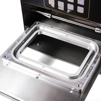 Machine de scellage électrique commerciale pour la restauration rapide, semi-automatique, pour boîtes d'emballage plastique de Malatang et de canard à emporter