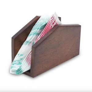 Support de boîte à mouchoirs en bois massif de fournisseur indien, décoration rustique pour la maison, idéal pour salon, chambre et salle de bain, en vente - Product Image 1