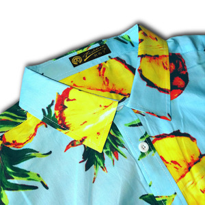 Los hombres Estilo Hawaiano 3D Impresión de piña camisa casual - Product Image 4