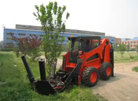 Transplanteur d'arbres HCN 0503 adapté à la culture d'arbres en pépinières et au paysagisme urbain