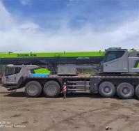 Crane 25 Ton Bekas Dijual ZOOMLION Telescopic Boom Mobile Crane Jam Operasi Rendah dengan Komponen Inti Motor Gearbox Bearing