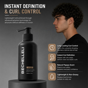 Certificado CPNP GMPC, Oferta de COA, Aceite de Argán, Crema Activadora de Rizos para Hombre, Arcilla Capilar a Base de Agua, Sin Sulfatos, Pomada Capilar Orgánica - Product Image 5