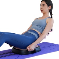 Nouvelle Machine Abdominale Portable Silencieuse pour l'Intérieur, Planche de Sit-up Durable, Roue Musculaire d'Appui pour le Sport et le Divertissement à Domicile, Kepler