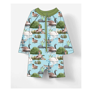 Combinaison de <span class=keywords><strong>bain</strong></span> à manches longues pour enfant, motif de dessin animé, maillot de <span class=keywords><strong>bain</strong></span> pour enfant, maillot de <span class=keywords><strong>bain</strong></span> de plage pour enfant, Xinye Custom - Product Image 3