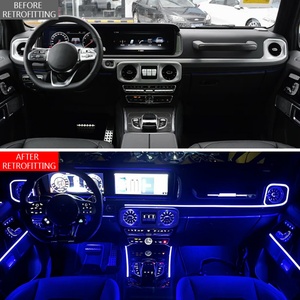 Kit de Luces Ambientales Interiores 2019-2024, Modificación de Luces Ambientales para el Panel de Control Central y las Puertas, para Mercedes Benz Clase G W464 - Product Image 2