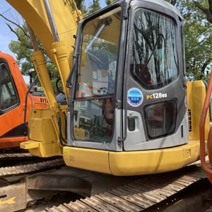 Used Excavator Komatsu PC128US-2E Crawler Excavator PC120 PC130-7 Digger <b>Construction</b> <b>Machinery</b> - Product Image 2