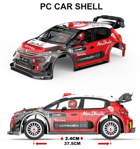 Voiture de rallye RC MJX Hyper Go 7303 à l'échelle 1/7, 4 roues motrices, 60 km/h, moteur brushless, WRC Citroën C3, voiture télécommandée, drift, 1:7, grande taille, 2,4 GHz, 4x4, RTR - Product Image 6