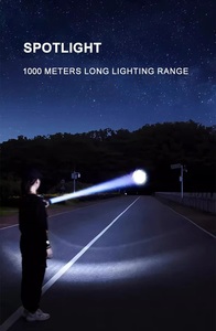 26650 nhôm hợp kim ngân hàng điện Đèn pin sáng cao LED Sạc trắng Laser <span class=keywords><strong>Torch</strong></span> IP65 đánh giá cho trường hợp khẩn cấp sử dụng - Product Image 5