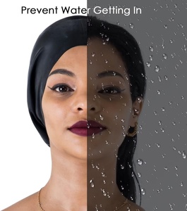 <span class=keywords><strong>Bonnet</strong></span> <span class=keywords><strong>de</strong></span> <span class=keywords><strong>bain</strong></span> pour femmes <span class=keywords><strong>Turban</strong></span> en silicone élastique pour <span class=keywords><strong>bain</strong></span> d'oreille <span class=keywords><strong>Bonnet</strong></span> <span class=keywords><strong>de</strong></span> douche plissé pour cheveux longs et courts - Product Image 5