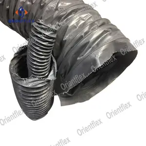 Nylon stoff 7 zoll 5 zoll 4 zoll 3 zoll 2,5 zoll 2 zoll flexible kanal fan schlauch führung