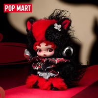 100% Original Authentique Popmart Have a Good Run Series Collection de décoration de mode Modèle en vinyle Jouet visage en peluche Poupée