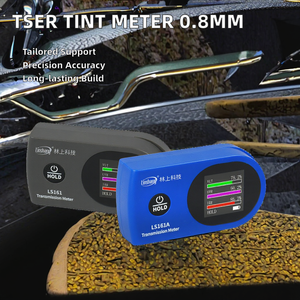 Elektronisches Autofenster-Tönungsmessgerät TSER-<span class=keywords><strong>Tester</strong></span> 0,8mm Solarfolie VLT IR UV Durchlässigkeit 1 Jahr Garantie 2% Genauigkeit IP42 - Product Image 2