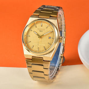 Montre Quartz Homme Luxe <span class=keywords><strong>Tissot</strong></span> PRX de Grande <span class=keywords><strong>Marque</strong></span>, Cadran Dégradé Simple Noir, Étanche en Acier Inoxydable - Product Image 3