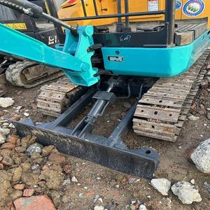 Mini-excavatrice d'occasion 1,7 tonne U17, excavatrice compacte sur chenilles, cabine ouverte, en bon état, pour travaux agricoles et de construction, avec certifications CE et EPA - Product Image 3