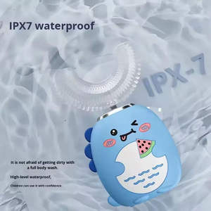 Cepillo de Dientes Eléctrico Sónico en Forma de U, Diseño de Dibujos Animados, para Adultos, Recargable, Impermeable IPX7, con Cerdas Suaves, Venta al Por Mayor - Product Image 4