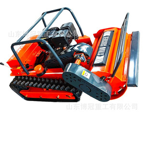 Tondeuse autoportée à chenilles Stam, hauteur de coupe 200 mm, télécommandée, professionnelle, à essence - Product Image 1