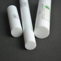 Tige extrudée en PTFE WITFLON personnalisée à prix de gros, tige en PTFE flexible haute pression durable, non toxique et légère