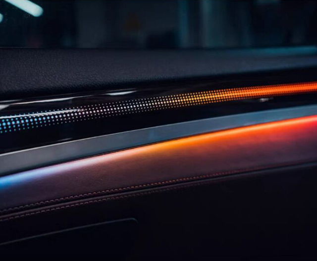 Atmosphere Lighting for BMW Symphony Car Interior Ambient Lighting for BMW X3 X4 F25 F26 2012-2017 Air Vent Strip Accessories