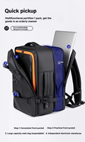 Tas Ransel Bisnis USB Charging Terbaru, Tas Laptop Anti Air dengan Kapasitas Besar untuk Perjalanan, Kerja, dan Aktivitas Sehari-hari
