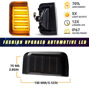 Nouveau clignotant de rétroviseur à LED dynamique ambre 12V pour Peugeot <span class=keywords><strong>Boxer</strong></span> Fiat Ducato Citroën Jumper - Product Image 5