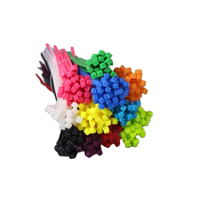 Zhengde High Quality UV Resistant Level Outdoor Plastic Nylon 66 Wire Cable Zip Ties with ROHS Reach CE Certification