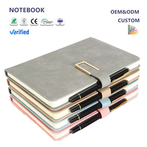 Bán buôn máy tính xách tay chữ viết tay máy tính xách tay Quà Tặng da tùy chỉnh bìa cứng A5 kế hoạch da - Product Image 1