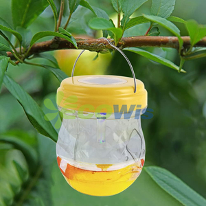 Trampa de avispones Colector de insectos al aire libre Abejas colgantes Trampa para avispas moscas Botella Avispas solares Trampa para insectos de abejas - Product Image 4