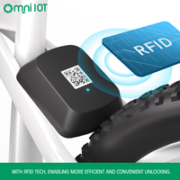 Omni – dispositif de contrôle GPS 4G LTE BLE 5.2, verrouillage de moyeu personnalisé, ville Ride Share Solution de vélo Ebike, dispositif IOT pour le partage de vélo