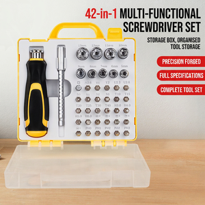Multifunction Screwdriver Set With Ratchet <b>Socket</b> 13mm 12mm 11mm 10mm 9mm <b>8mm</b> 7mm 6mm 5mm For Home Motorcycle Repair - Product Image 2