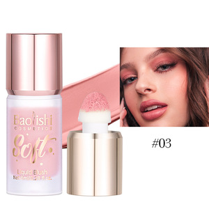 Rubor Líquido Bestseller Cosméticos al por Mayor Barra de Rubor Microbrillo Perla Rubor Líquido Rosa Fácil de Aplicar Rubor Mate - Product Image 3