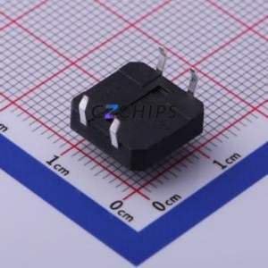 TS-1094-A5B3-D1 Tactile Switch Through hole Component (THT)-4P,12x12mm Switch Single Pole Single Throw Round Button 2.5N 12mm - Product Image 2