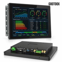 Estación de Monitoreo y Automatización Android Todo en Uno de 7/10.1/15.6/21.5 Pulgadas con Montaje Empotrado RK3562 RK3568 para Purificación de Aguas Residuales
