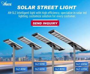 Farolas Solares Integradas Anern de 90w 100w con Cámara de <span class=keywords><strong>CCTV</strong></span> - Product Image 3