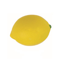 Vente en gros Jouets à presser en mousse à mémoire de forme Éponge Boules de citron PU personnalisées Cadeaux promotionnels Balle anti-stress douce