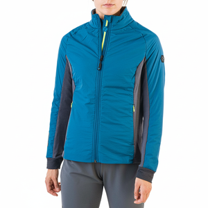 OVINDOLI giacca Varsity ibrida leggera da donna reversibile con motivo staccabile in poliestere in Nylon Spandex per l'autunno - Product Image 2
