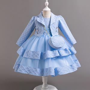 Yokids制造商制造商幼儿图案儿童冬装婴儿秋季婚礼<span class=keywords><strong>wer</strong></span>生日礼服女孩派对礼服 - Product Image 5