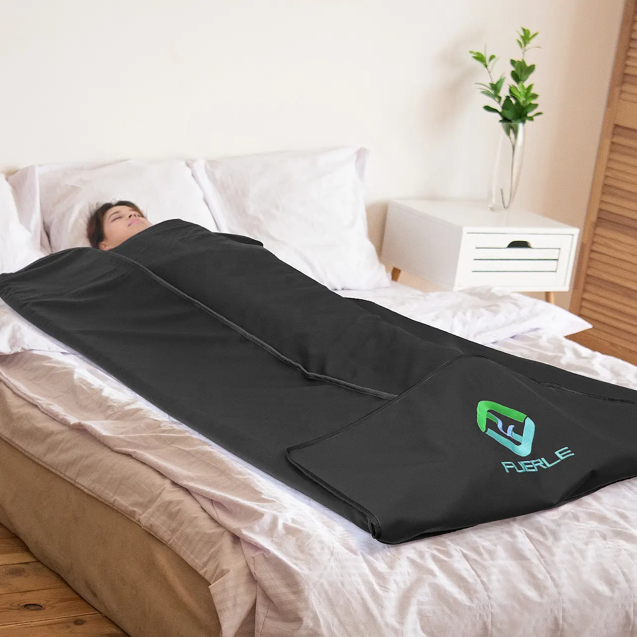 OEM/ODM portatile impermeabile sauna coperta cosmetici riscaldamento coperta a infrarossi per la perdita di peso e la disintossicazione
