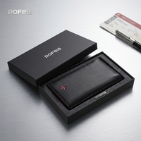 Dompet paspor, dompet paspor, aksesori perjalanan kulit PU penghalang RFID, penutup paspor dengan Logo murah