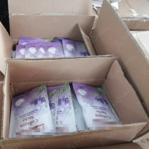 Nail Supply Collagen Foot <strong>Sock</strong> Custom Logo Foot Mask <strong>Moisturizing</strong> Collagen <strong>Socks</strong> for Pedicure Treatment - Product Image 4