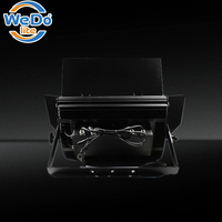 Aluminium professionnel de moulage sous pression de lumière de studio de LED 108*3w RVB ou équipement d'éclairage de studio de TV de lumière d'inondation blanche de C/W simple