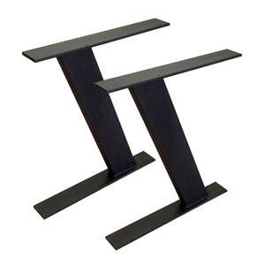 מפעל מחיר <span class=keywords><strong>Z</strong></span> פלדת ברזל רגליים עבור ריהוט מתכת רגלי שולחן אוכל קפה ספסל בסיס <span class=keywords><strong>Z</strong></span> בצורת רגלי שולחן מכירה - Product Image 1
