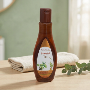 Aceite de masaje refrescante para cabello y cuerpo Patanjali Sheetal - Product Image 2